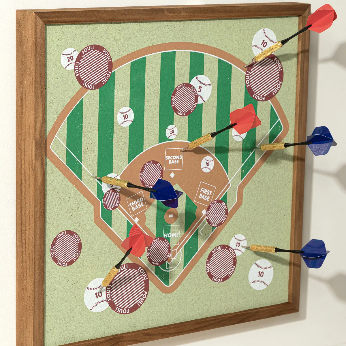 Baseball Dartboard Game | UncommonGoods