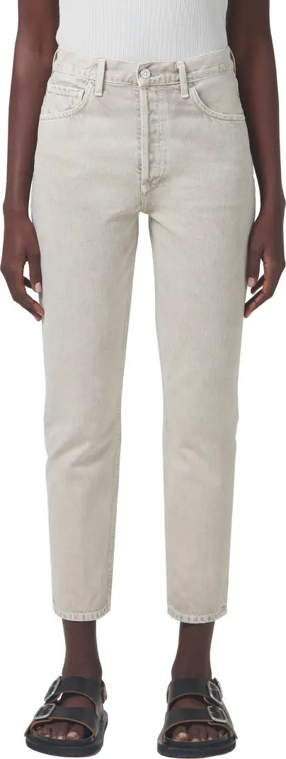 Jolene High Waist Ankle Slim Straight Leg Jeans | Nordstrom