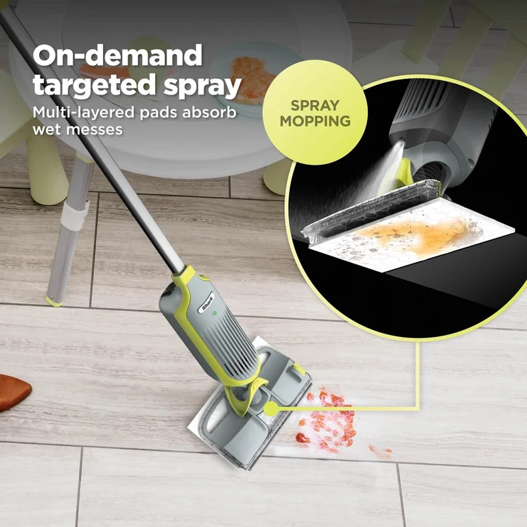Shark VACMOP Cordless Hard Floor Vacuum Mop, for Tile, Vinyl, Laminate, Wood, with (4) Disposable... | Walmart (US)