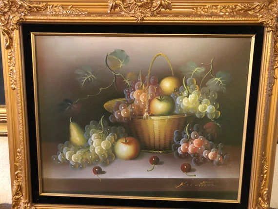 FRAME ORIGINAL PAINTING Original Still Life Oil Painting | Etsy | Etsy (US)