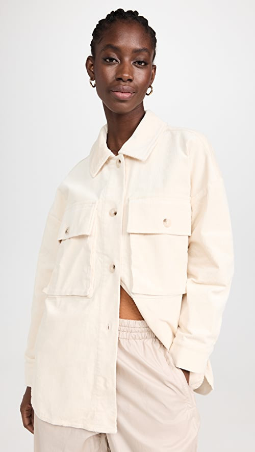 Corduroy Shacket | Shopbop
