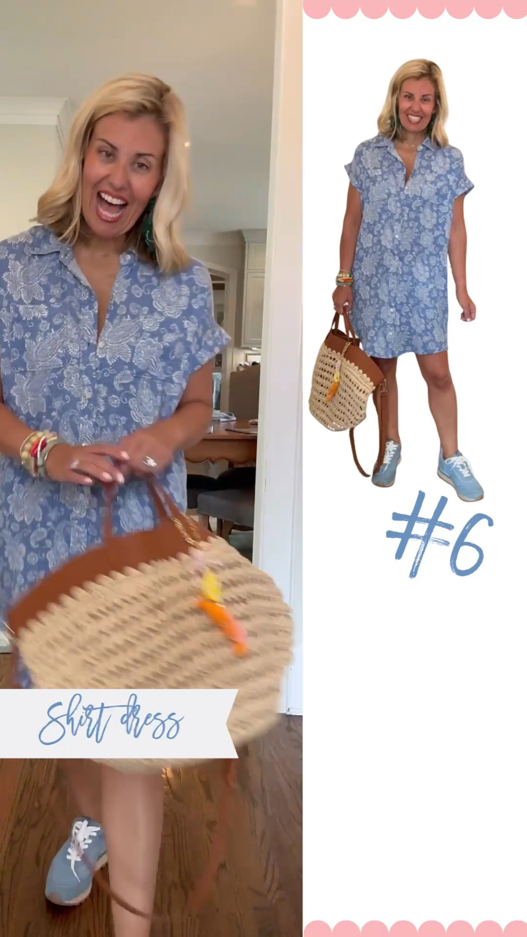 Such a cute dress!! This is a gauze material, which is so nice and lightweight. I’m in xs dress & 8 sneaker. 

*code Catherine20 at Allie + Bess

#LTKdayinmylife #LTKmomlife #LTKSaleAlert