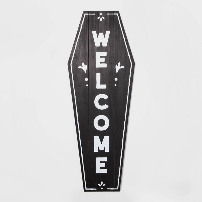 Trick or Treat/Welcome Large Reversible Halloween Sign - Hyde & EEK! Boutique™ | Target