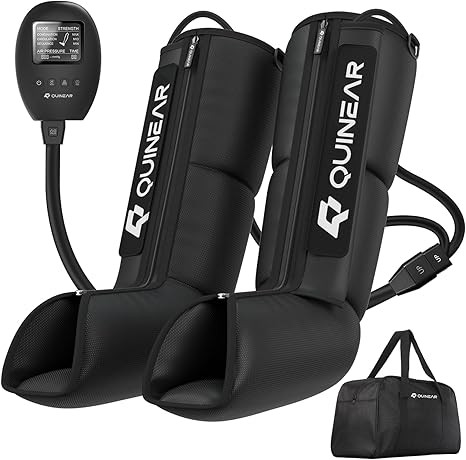 QUINEAR Leg Recovery System for Athletes, Air Compression Recovery Boots Massager for Circulation... | Amazon (US)