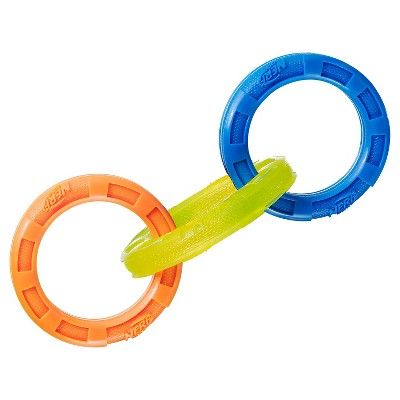 NERF® 3-Ring Tug Dog Toy - Blue | Target