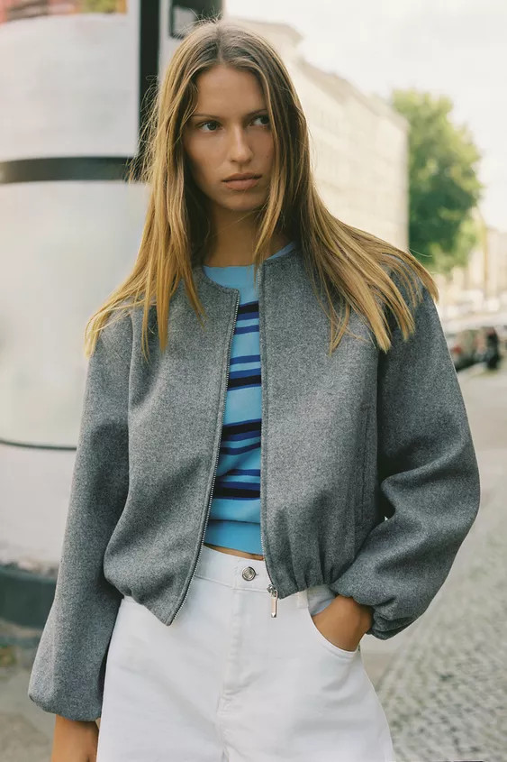 SOFT BOMBER JACKET | Zara UK