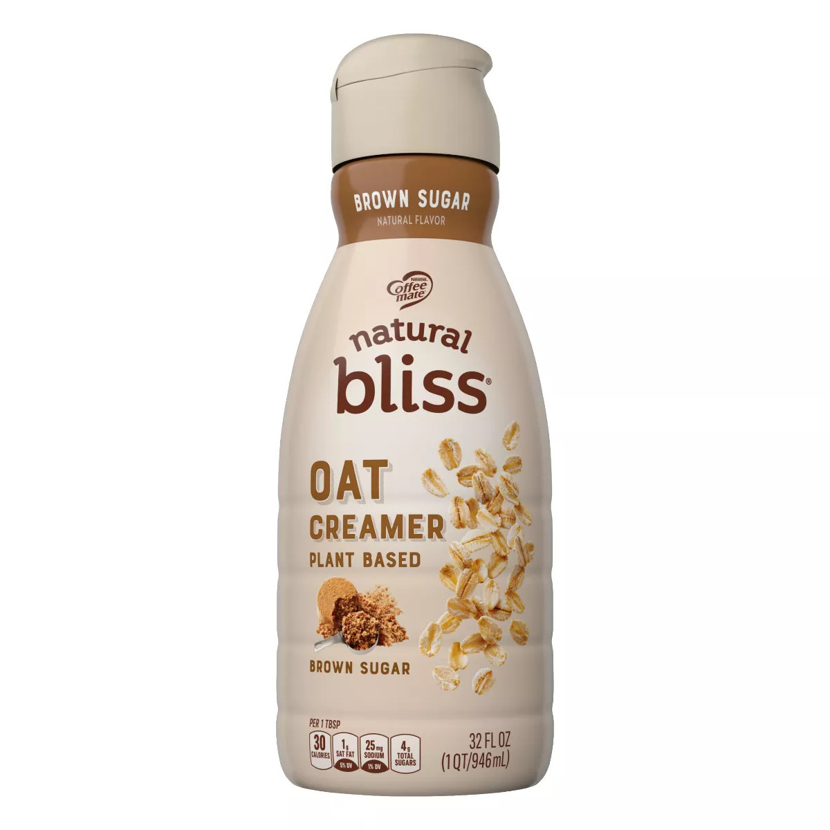 Coffee mate Natural Bliss Brown Sugar Oat Milk Creamer - 1qt | Target