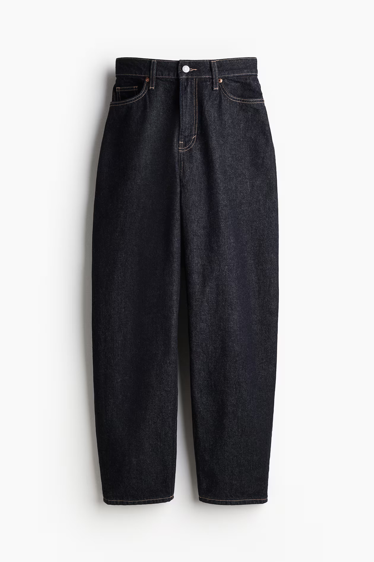 Curvy Fit Barrel High Jeans | H&M (US + CA)