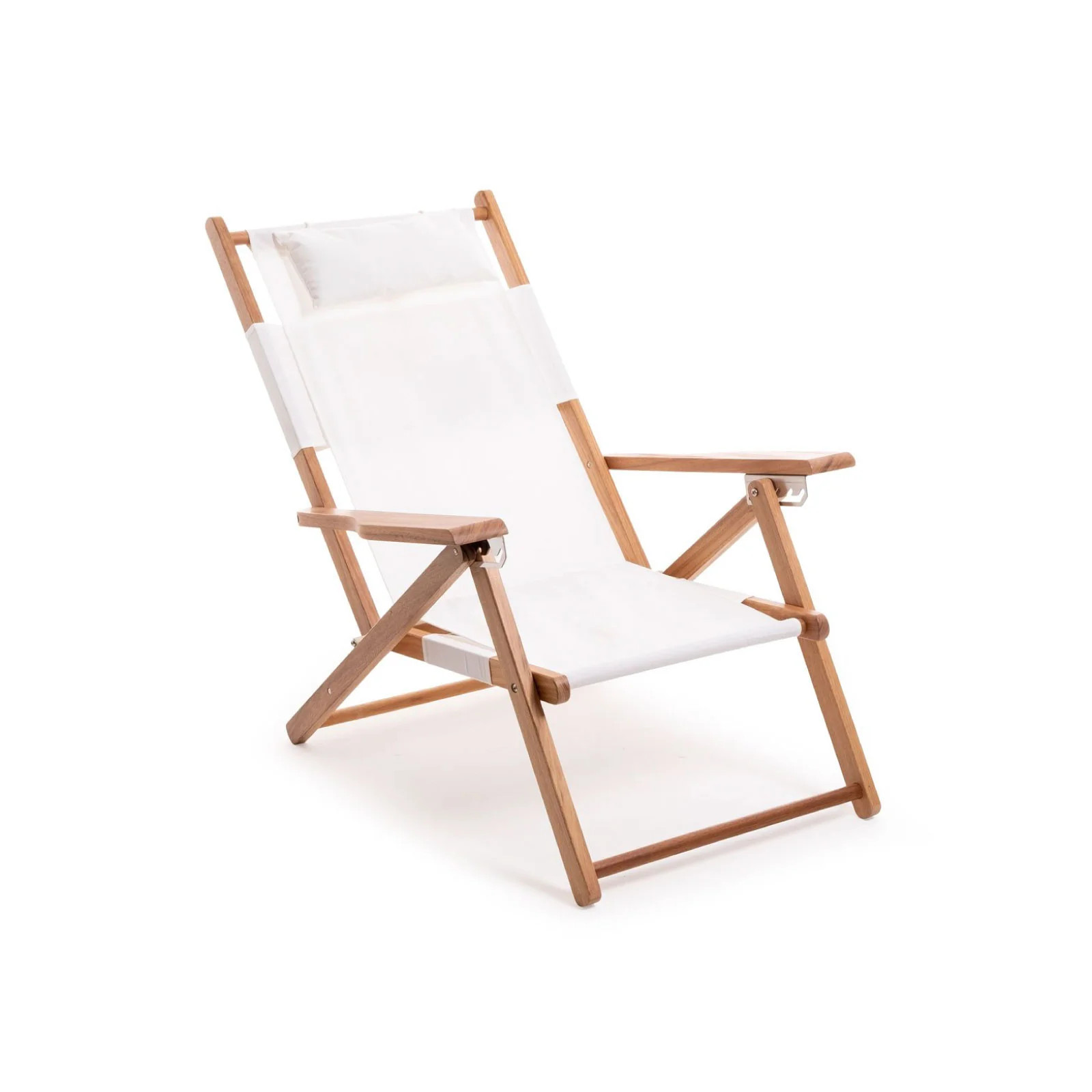 Seaside Beach Chair in White | Brooke and Lou