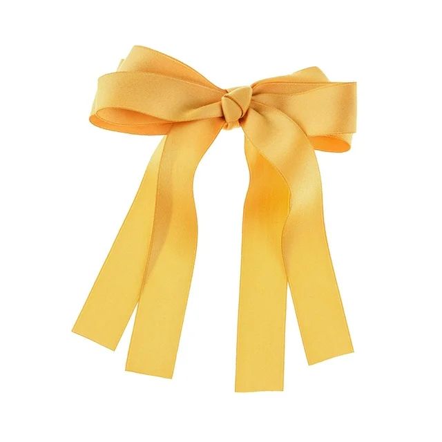 Segolike Women Big Bow Barrettes Bow Hair Clip Oversized Hair Accessories Cute Long Ribbon Hair P... | Walmart (US)