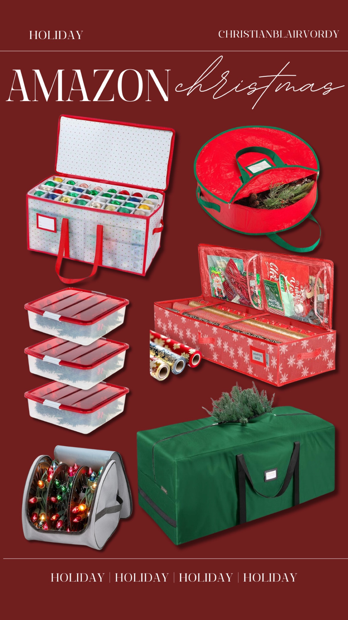 Christmas; storage; Amazon 

#christianblairvordy

#christmas #storage #amazon

#LTKHome #LTKHoliday #LTKSeasonal