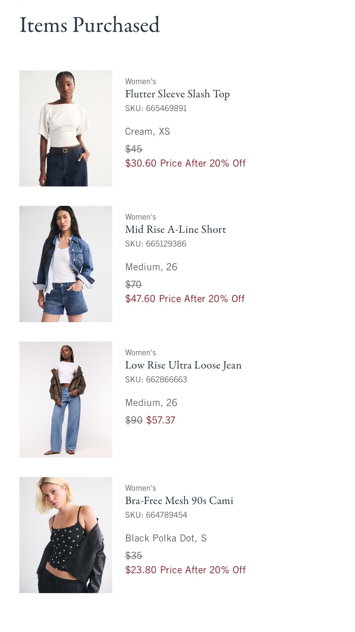 What I grabbed from the Abercrombie sale! 

#LTKootd
