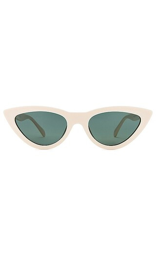 Jodie Sunglasses in Bone | Revolve Clothing (Global)