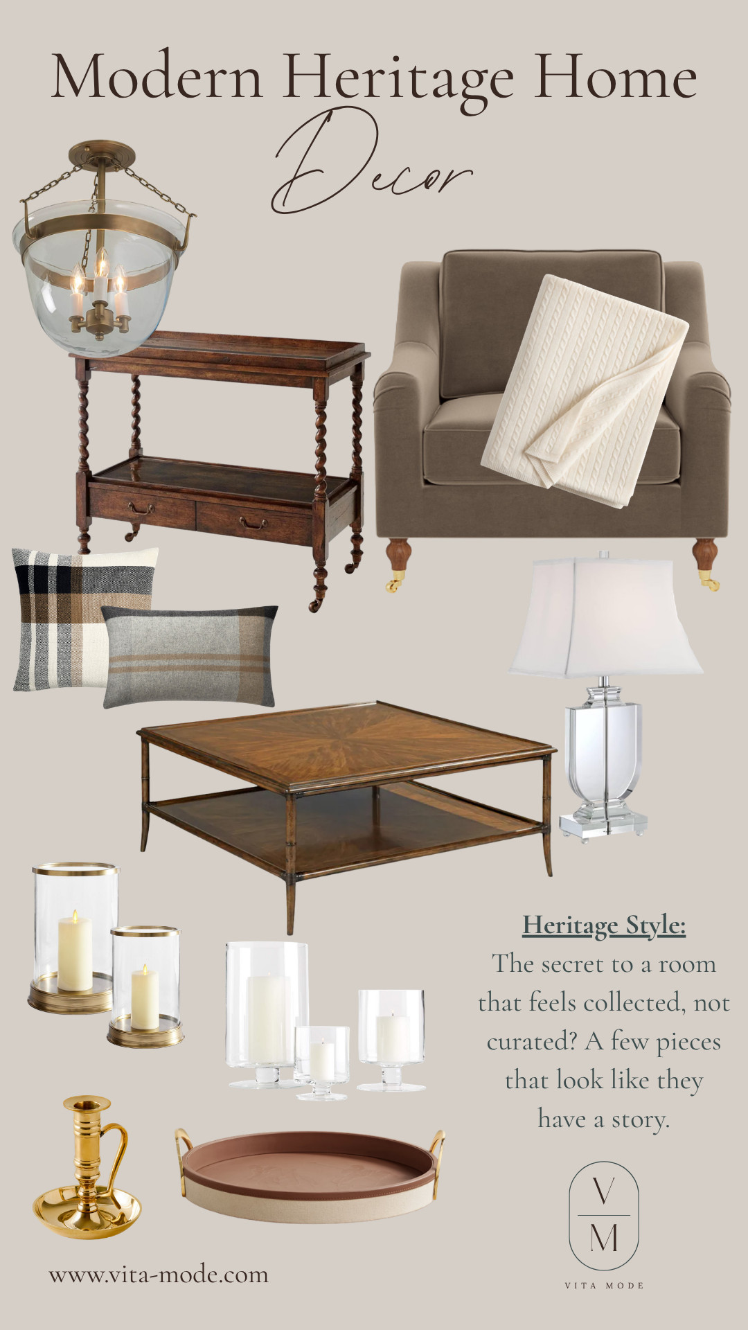 The secret to a room that feels collected, not curated? A few pieces that look like they have a story. 

#LTK #homedecor #heritage #Home #Heritagestyle #classichome 

 #LTKHome