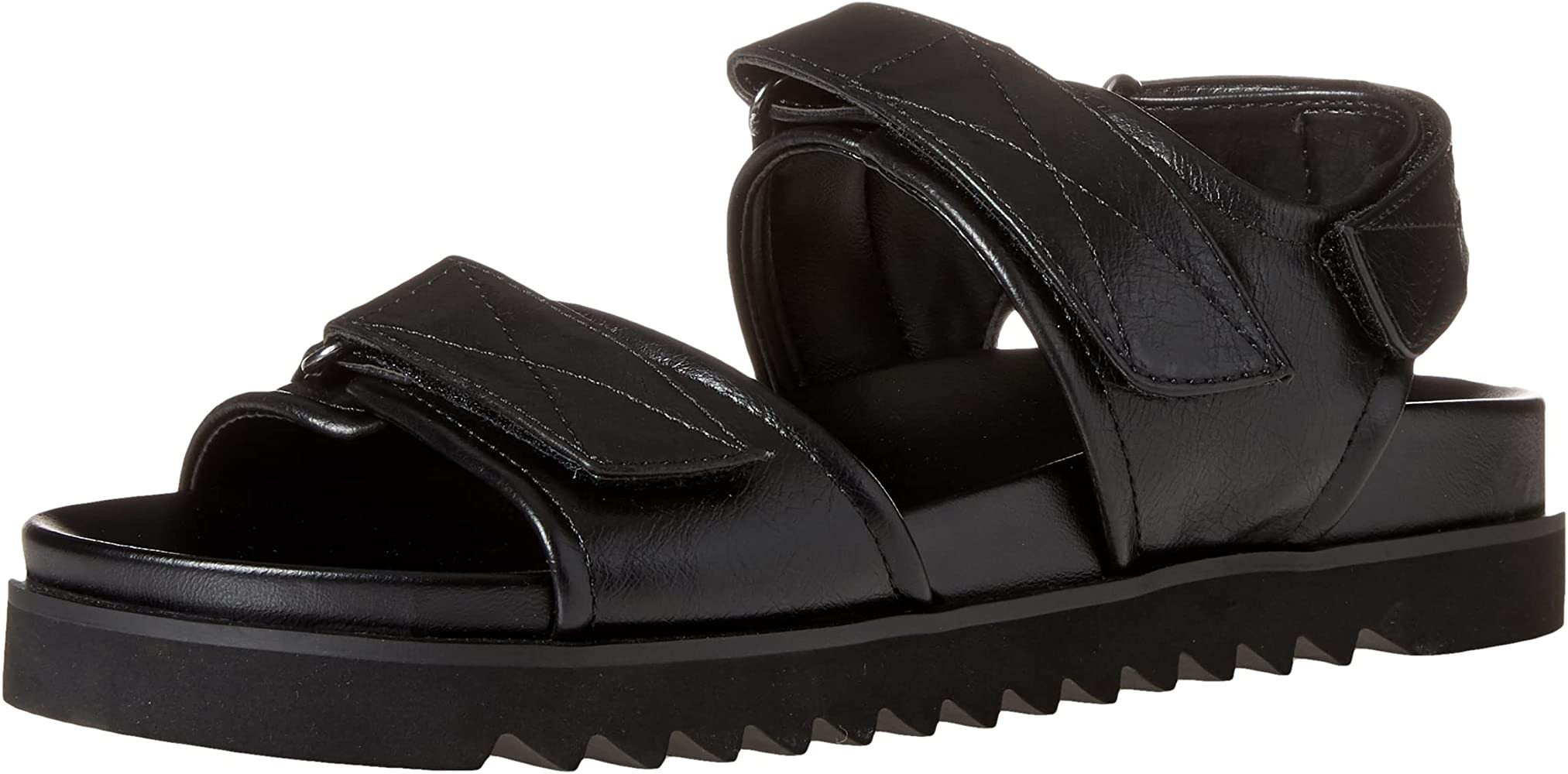 The Drop Women's Maize Padded Two Strap Velcro Platform Sandal | Amazon (US)