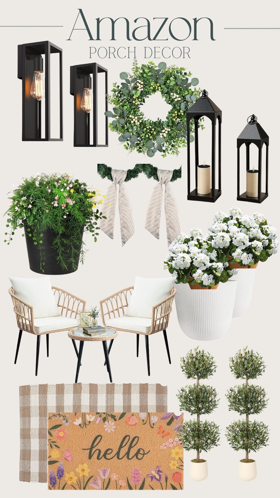 Amazon front porch decor 