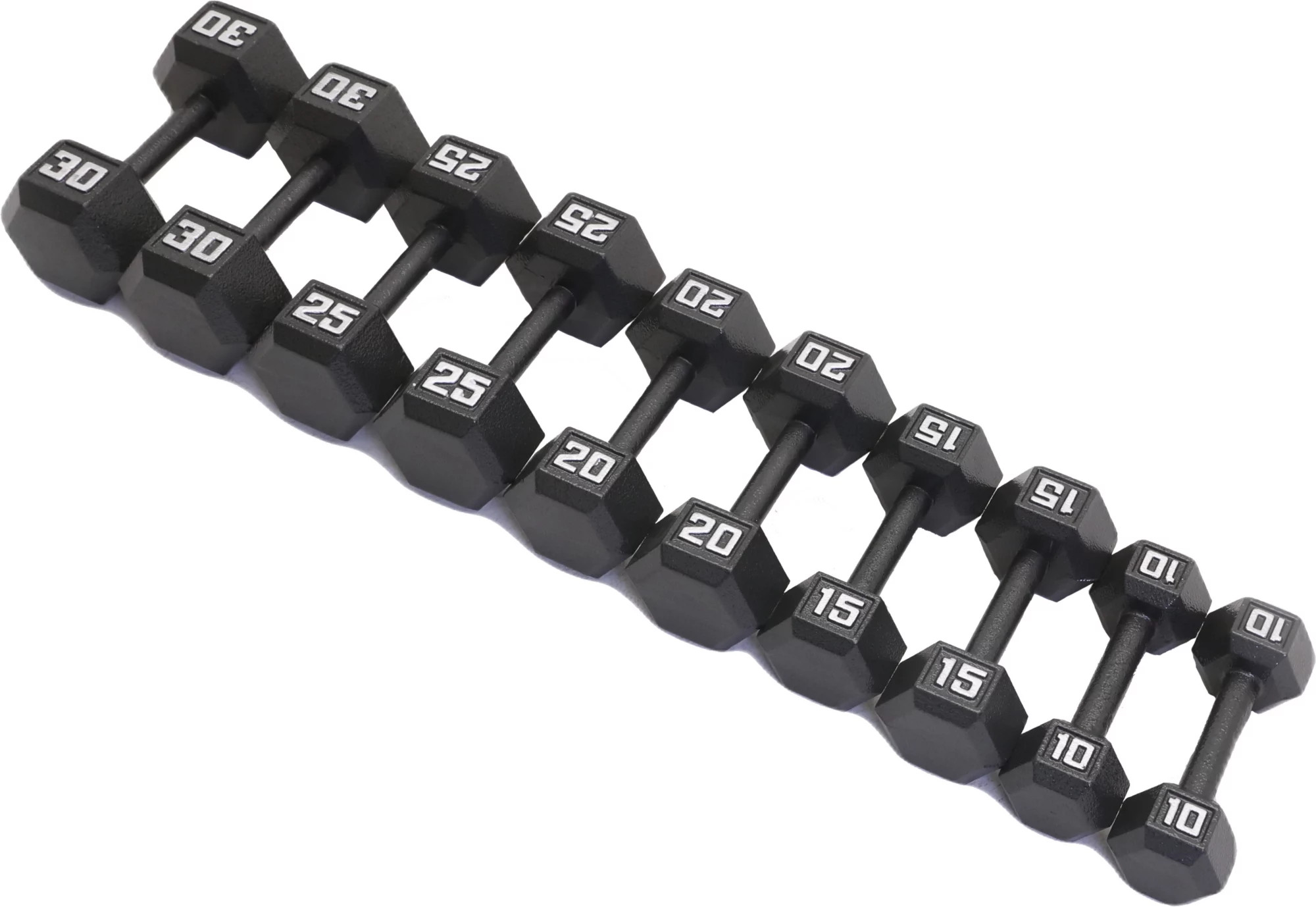 Fitness Gear Cast Hex 10-30 lb Dumbbell Set | DICK'S Sporting Goods