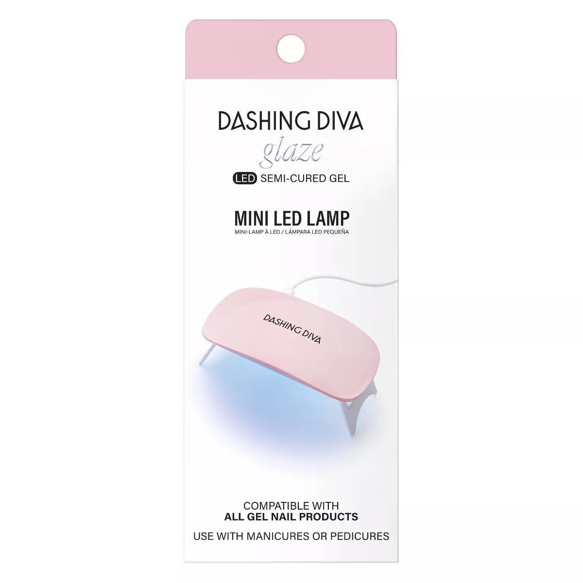 Dashing Diva Glaze Nail Care LED Mini Lamp | Target