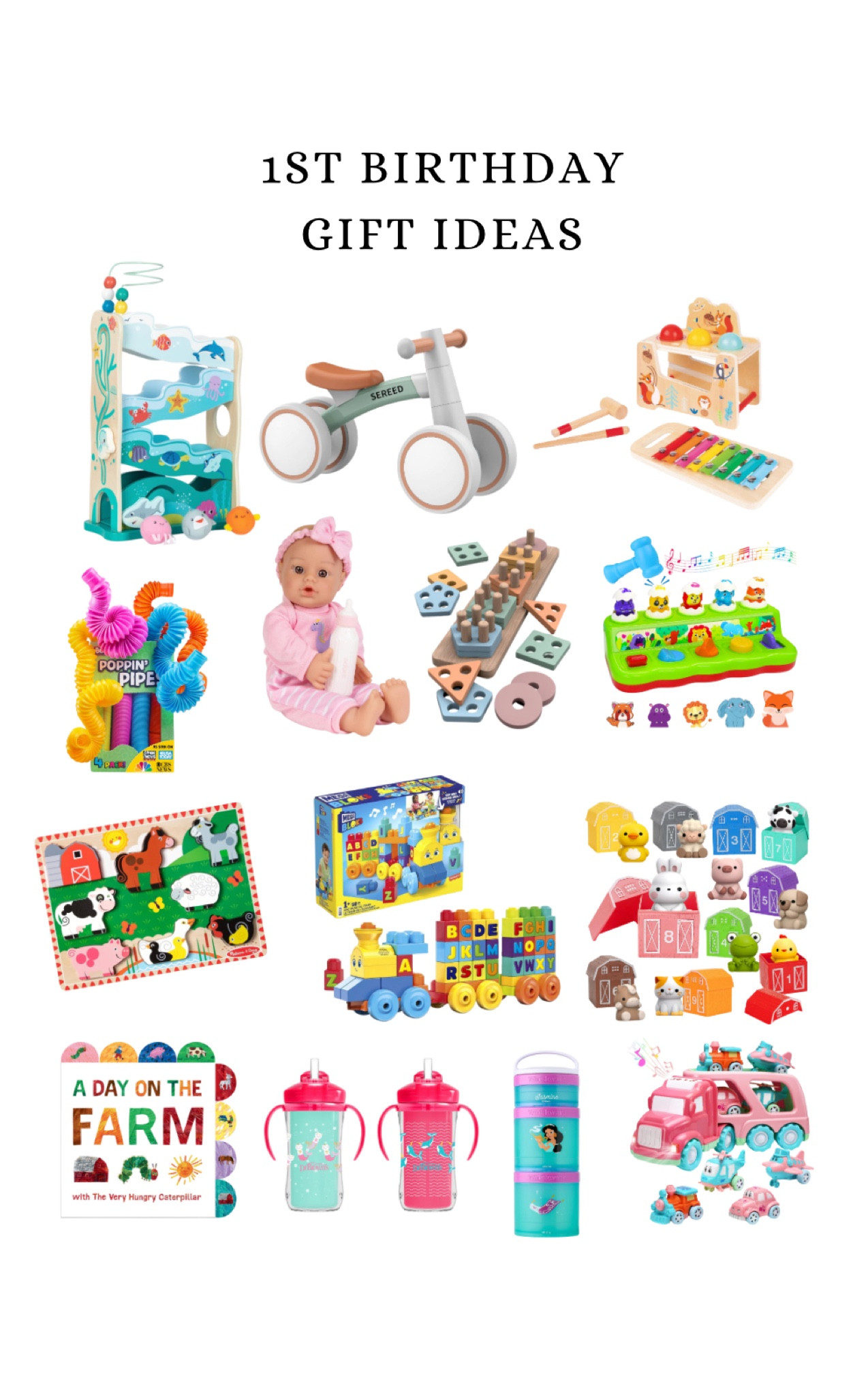 1st Birthday Gift Ideas 

#LTKfindsunder50 #LTKbaby #LTKkids