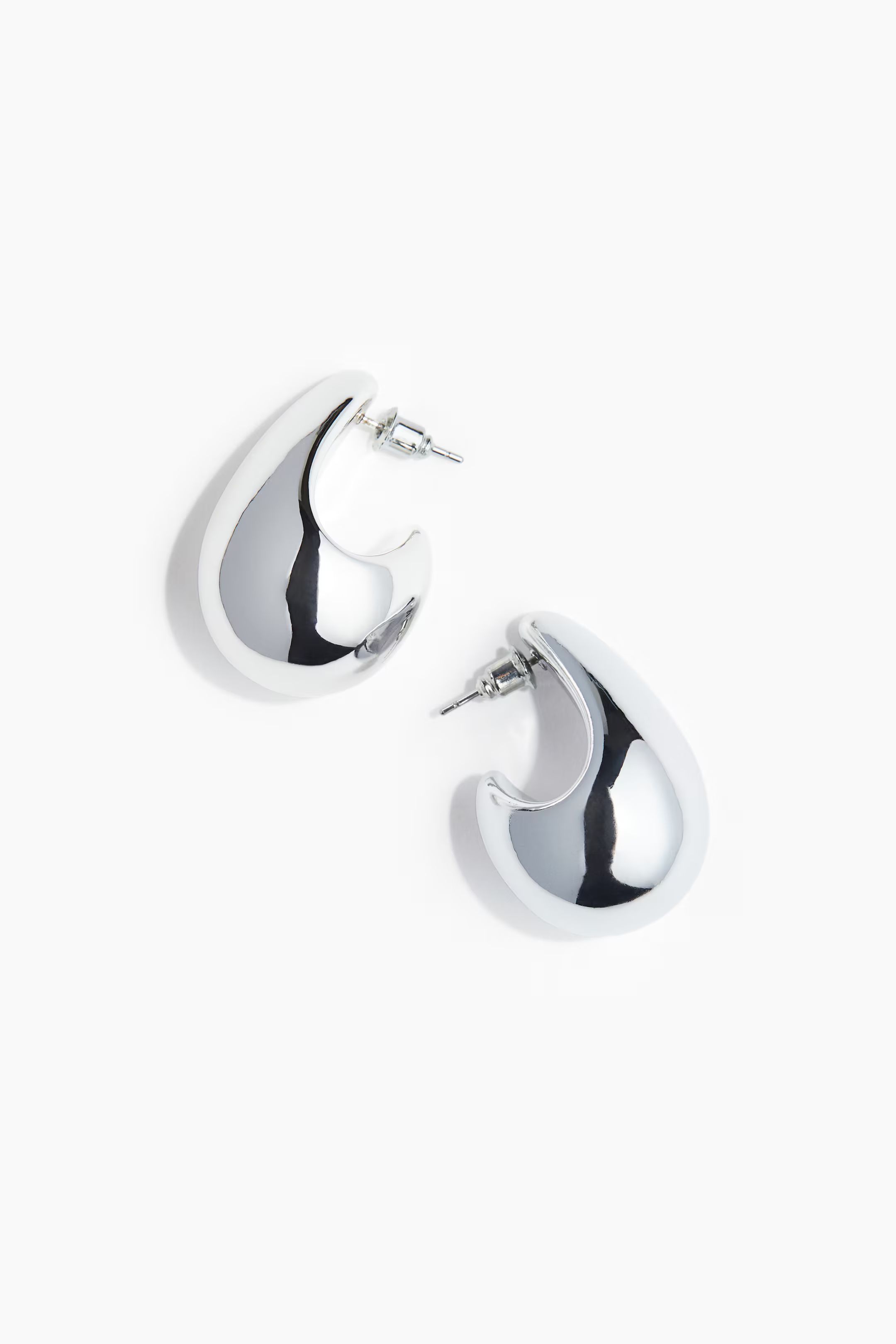 Large Dome Earrings | H&M (US + CA)