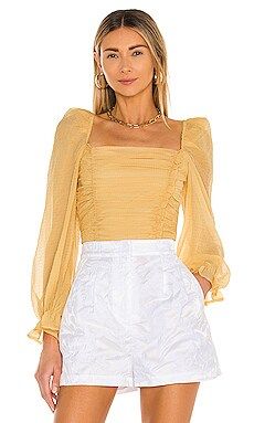ASTR the Label Tonina Top in Dandelion Yellow from Revolve.com | Revolve Clothing (Global)