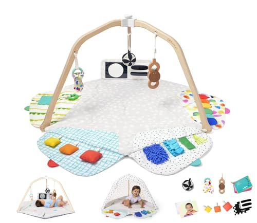 LOVEVERY | The Play Gym | Award Winning For Baby , Stage-Based Developmental Activity Gym & Play Mat for Baby to Toddler | Amazon (US)