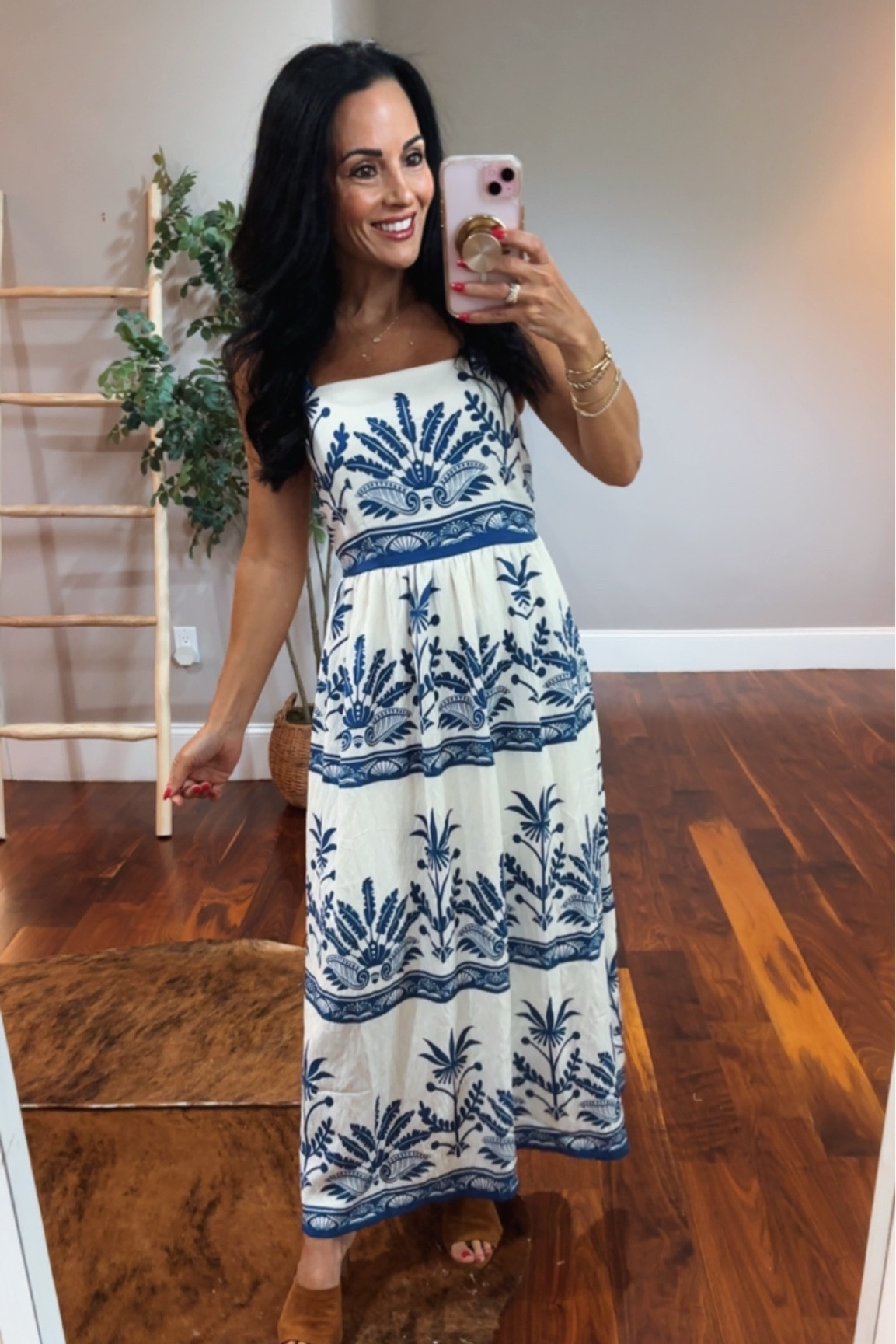 Amazon blue and white sundress 


#LTKootd #LTKSeasonal #LTKOver40