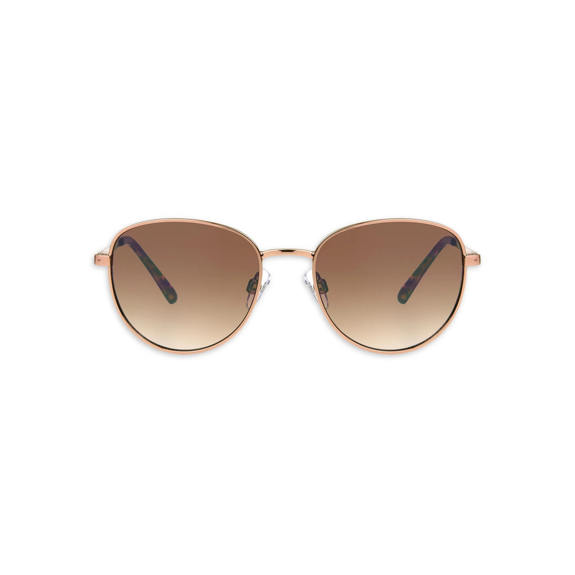 Foster Grant Women's Round Bronze Adult Sunglasseses - Walmart.com | Walmart (US)
