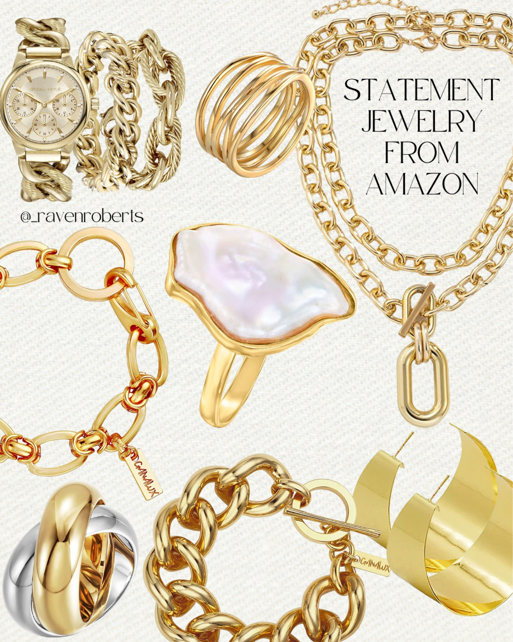 Statement jewelry from Amazon. Click to shop! Follow me @_ravenroberts for more exclusive posts! 🥰 #liketkit

#LTKunder100