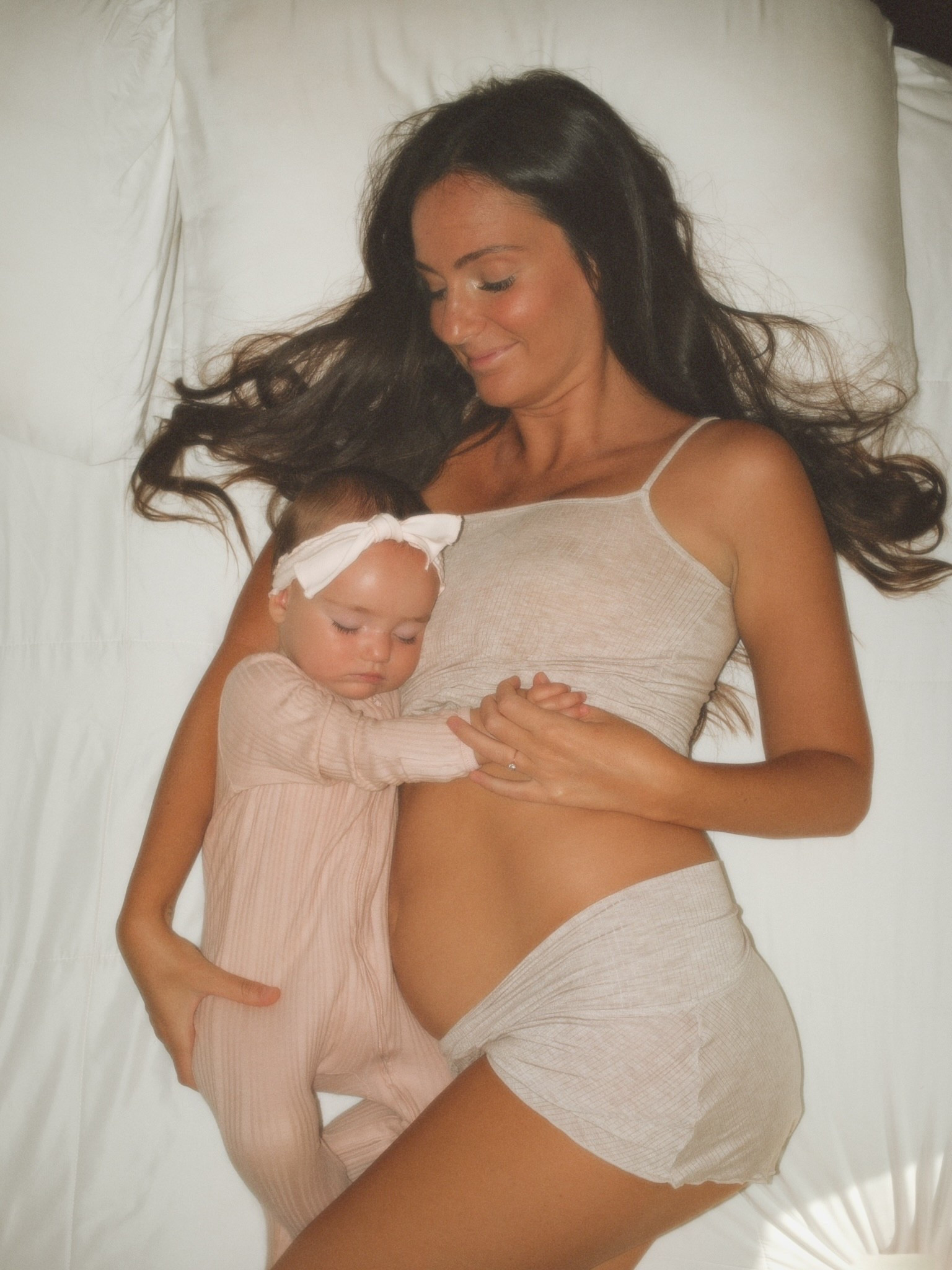 Capri and I’s outfits from our little shoot the other day!! 💗💗 

#LTKBump #LTKKids #LTKBaby