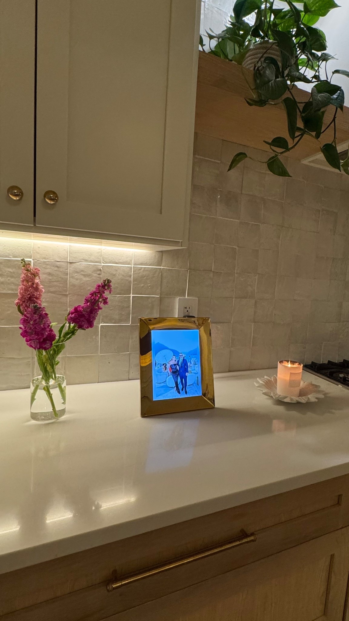 Love this digital frame. So easy to use and my favorite part of my kitchen 

#LTKFamily #LTKHome #LTKGiftGuide