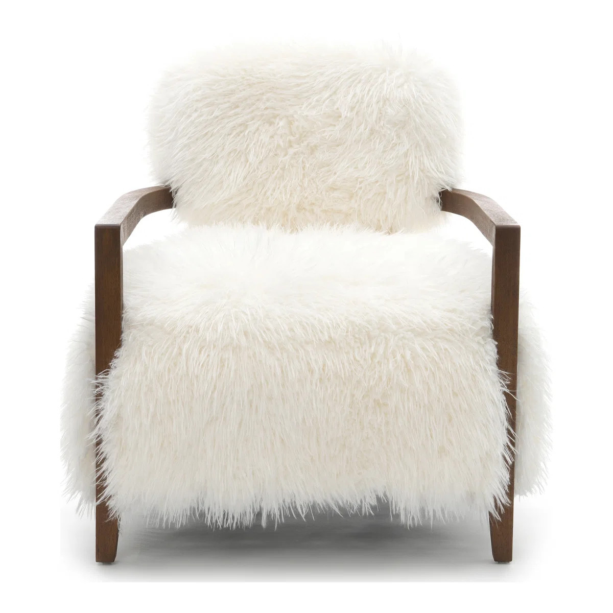 Tilton Soft Long-Haired Upholstered Accent Chair | Wayfair North America