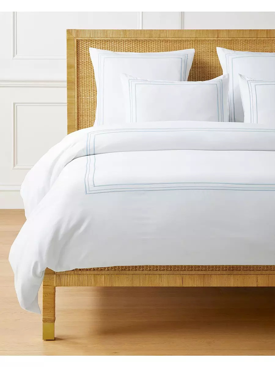 Soho Sateen Duvet Cover | Serena and Lily