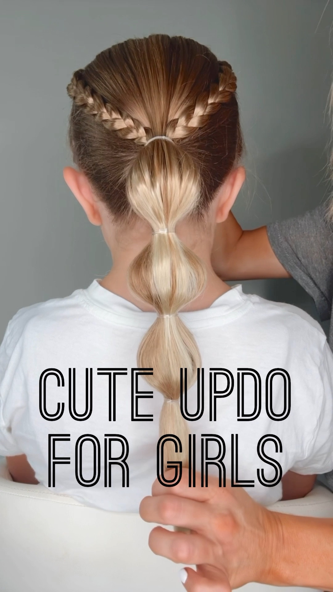 CUTE UPDO FOR GIRLS 🩷 How cute is this hairstyle for girls? I love this hairstyle for sports or school! It’s an easy one to do and so pretty! I’m sharing our favorite hair products that we love to use. Save and follow us for daily hairstyles. ￼

#LTKBeauty