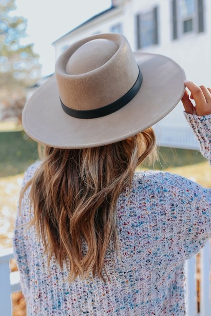 Southern Breeze Khaki Belted Hat | Magnolia Boutique