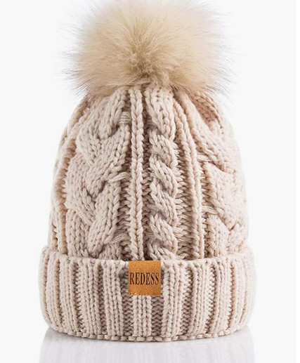 Cold-weather cute ❄️ This pompom beanie is thick, cozy, and fleece-lined for extra warmth—perfect for snowy days, winter walks, and staying stylish in the city while bundled up. 

 

#LTKgrwm #LTKootd #LTKSeasonal