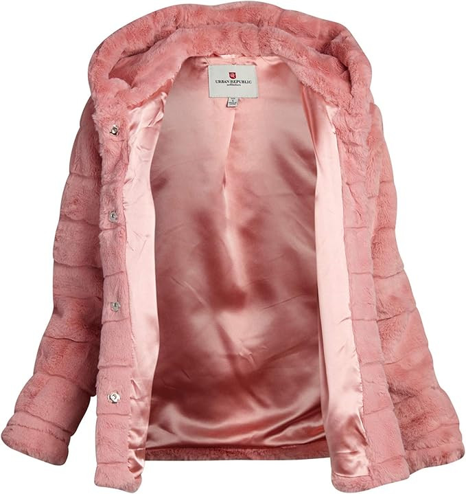 Urban Republic Women’s Teddy Coat – Faux-Shearling Fur Jacket | Amazon (US)