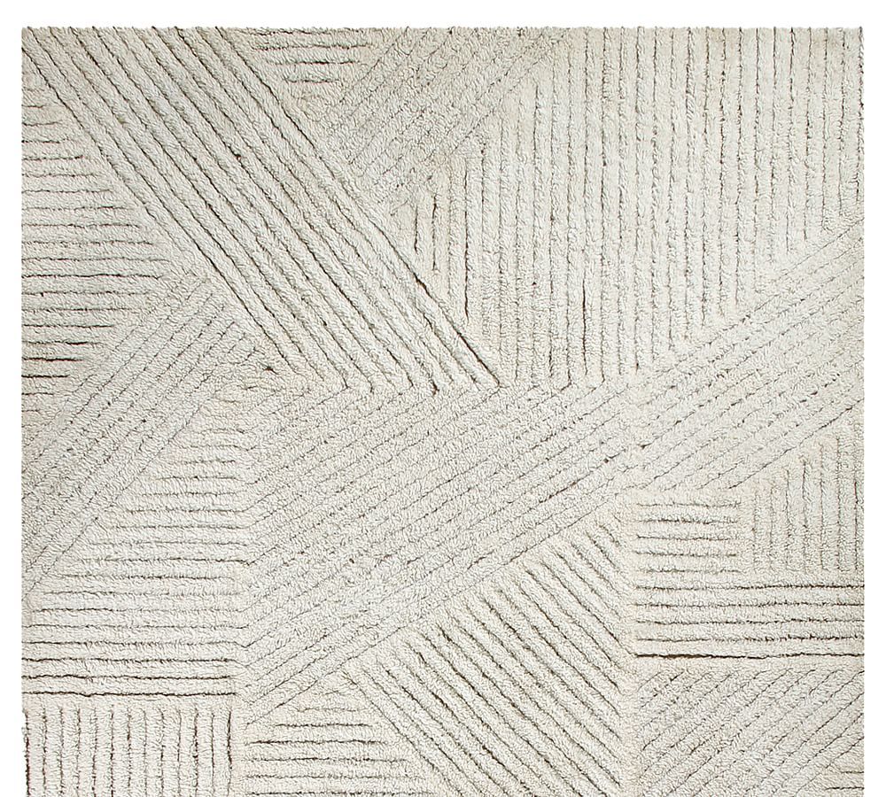 Lorena Canals Almond Valley Washable Wool Rug | Pottery Barn (US)