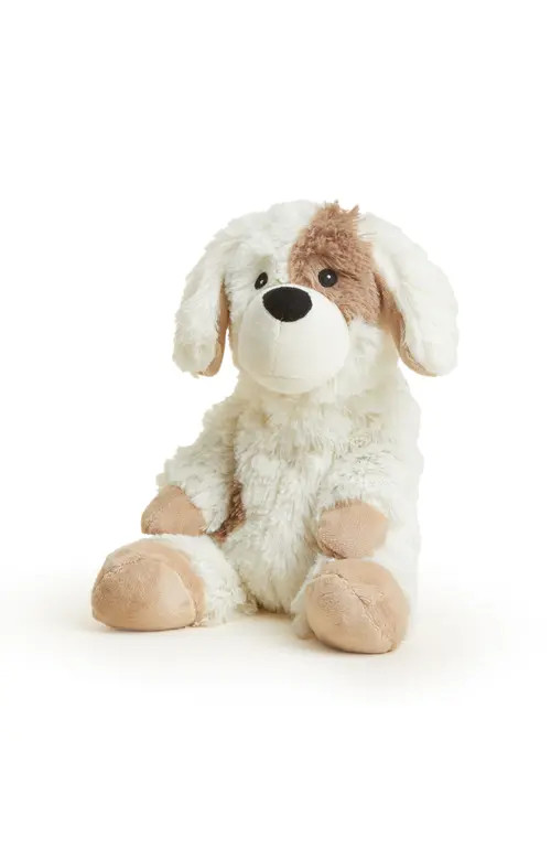Warmies Puppy Plush Toy in Light Beige at Nordstrom | Nordstrom