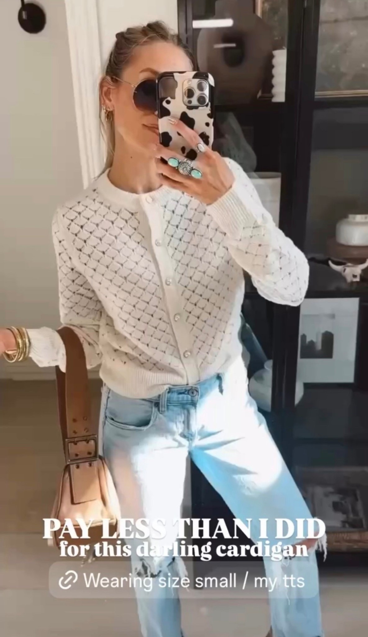 🤍 PAY LESS THAN I DID for this darling cardigan