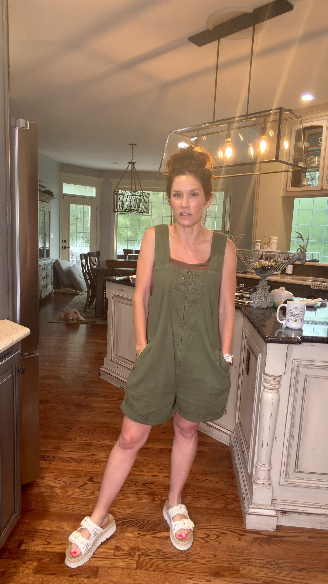 The kind of outfit you’ll reach for on repeat. 💚

If comfort is at the top of your list, this romper is a must-have. It’s lightweight, has pockets (always a win 🙌), and is perfect for everything from travel days and errands to beach vacations and relaxing weekends.

Just throw it on with sandals or sneakers, add a crossbody bag, and you’re ready to go.

I’ve linked it in my LTK if you’d like to shop the look! 🤍

Now tell me…
Where would you wear this romper first?
✈️ Travel day
🏝️ Beach vacation
🛍️ Running errands
☕️ Coffee run

Let me know below! 👇

#LTKStyle #LTKFinds #RomperStyle #CasualStyle #TravelOutfit #SummerStyle #EverydayFashion #PetiteFashion #ComfortMeetsStyle #OOTD

#LTKootd #LTKOver40 #LTKPetite