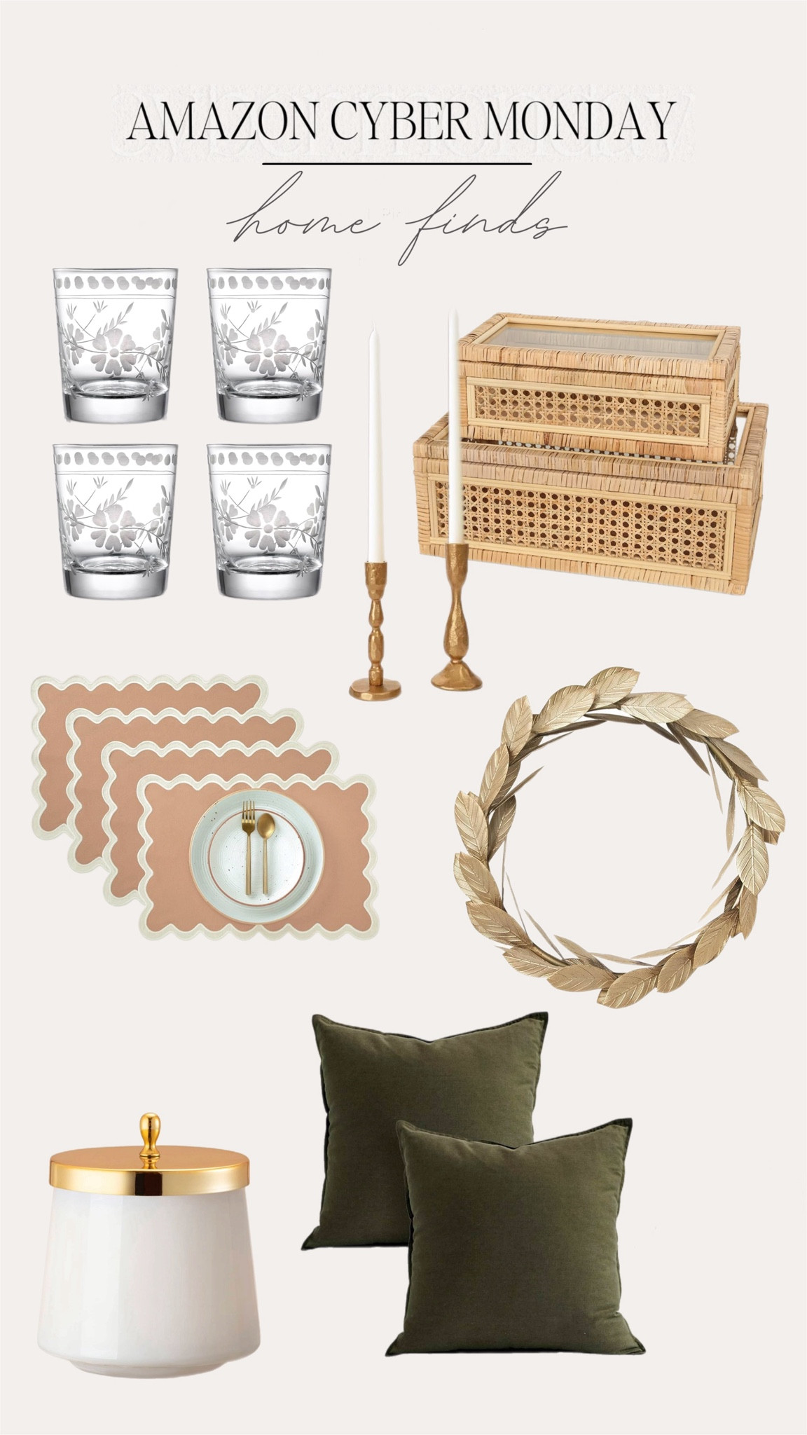 Amazon Cyber Monday Home Finds 

#LTKCyberWeek #LTKGiftGuide #LTKSaleAlert