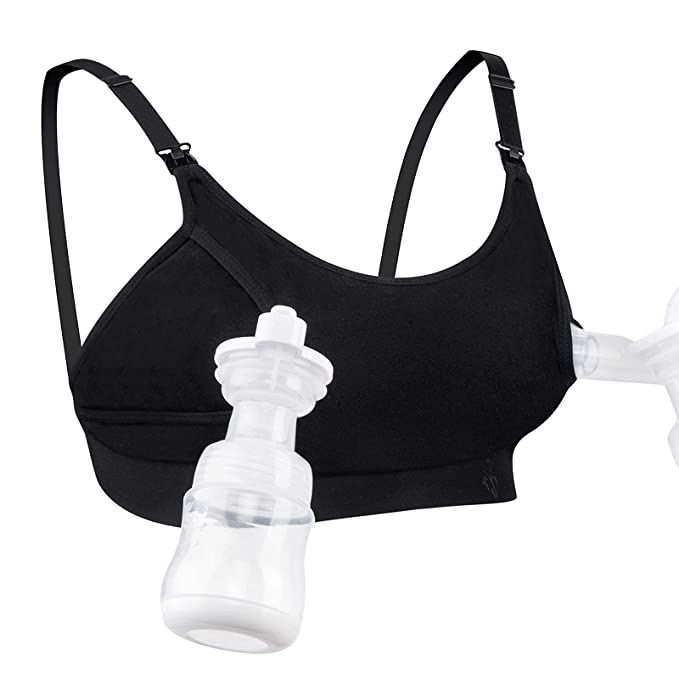 Hands Free Pumping Bra, Momcozy Adjustable Breast-Pump Holding and Nursing Bra | Amazon (US)