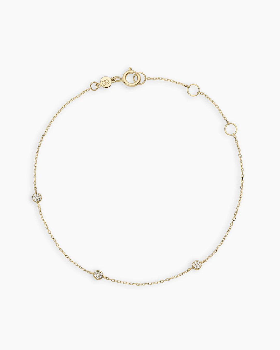 Diamond Pave Dot Bracelet | gorjana