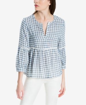 Max Studio London Cotton Empire-Waist Top, Created for Macy's | Macys (US)