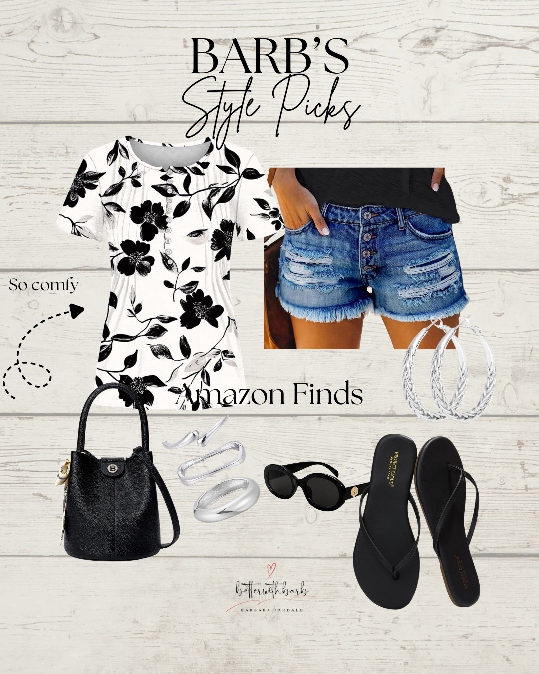 Barb’s Style Picks 🤍
An easy, comfy everyday outfit you can wear on repeat.

Follow me for daily finds you can shop right here on LTK.

I earn commissions from qualifying purchases as an Amazon and LTK creator.

#LTKPetite #LTKOver40 #LTKootd