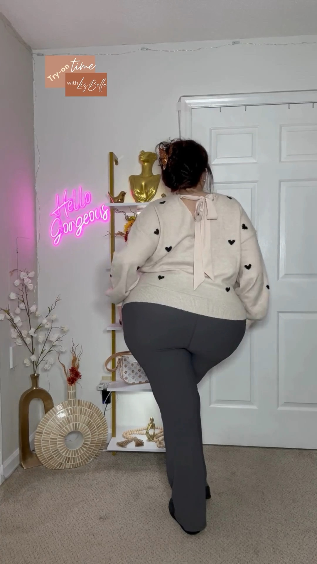 Sweet, simple, and cozy. 🤍✨
This heart-detail sweater is one of those pieces that feels playful without trying too hard, and the bow detail on the back is such a pretty touch. Paired with these comfy gray straight-leg pants, it’s the perfect everyday look for work, errands, or a casual date.

#cozyoutfit #heartsweater #curvystyle #ltkcurves #amazonfashionfinds #winteroutfits #everydaystyle #styleover30 #styleover40 #casualcute #neutraloutfit

Simply Lizbelle 
• Confidence Starts Here •
 Fashion | Lifestyle l Wellness 
🛍 amazon.com/shop/lizbellem | 
🎥 YouTube @lizbellelopez | 
📱 tiktok.com/@lizbellem | 
📸 instagram.com/lizbellem | 
📌 pinterest.com/lizbellelopez | 
📘 facebook.com/lizbellem | 
💼 LTK /simplylizbelle | 
🌐 simplylizbelle.com



#LTKSeasonal #LTKHoliday #LTKPlusSize