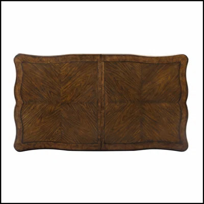 Latisha Antique Oak Finish Extendable Dining Table with 16-Inch Leaf for Versatile Seating and Elegant Design | Wayfair North America