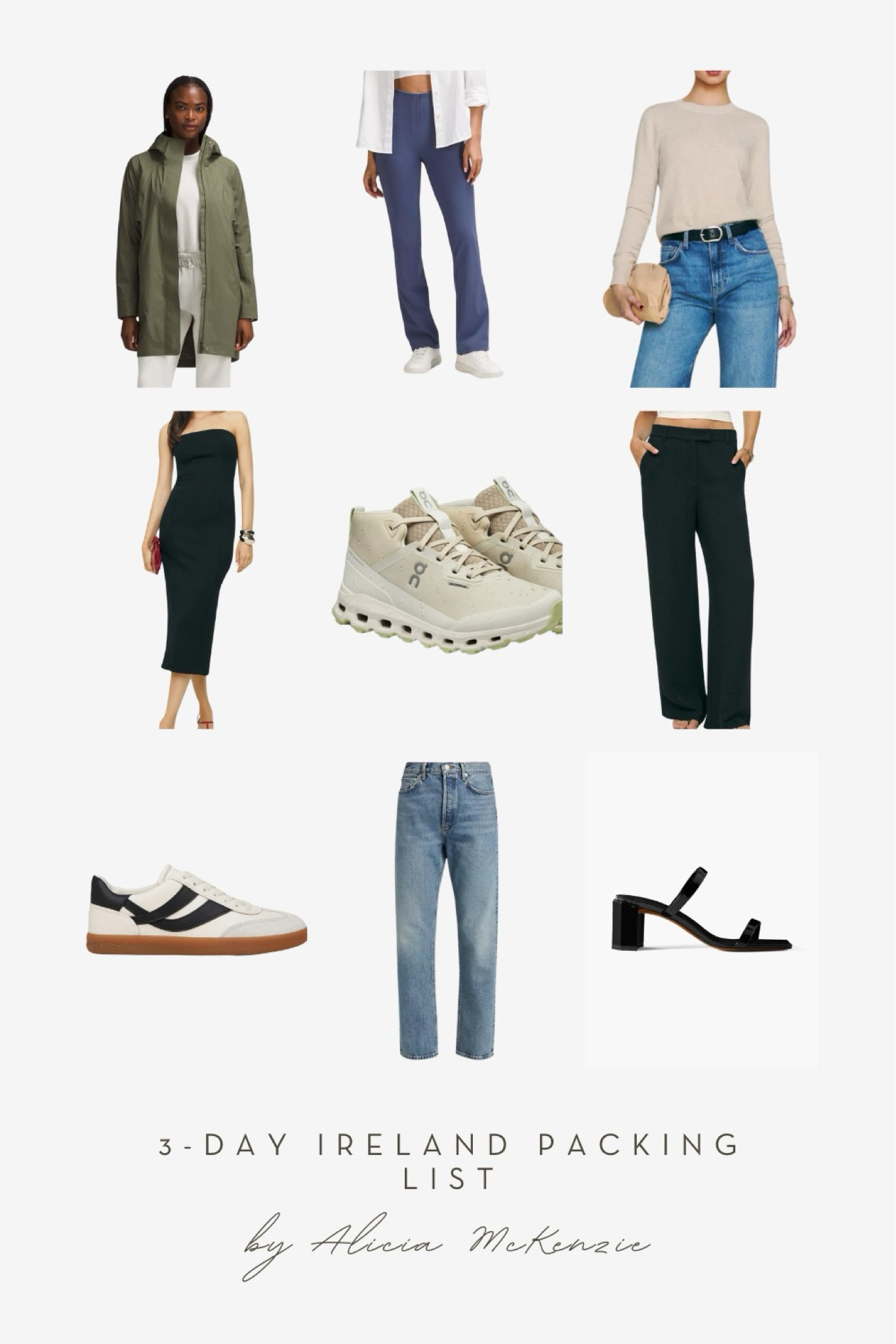 3-Day Dublin Ireland packing list. 



#LTKSeasonal #LTKTravel #LTKActive