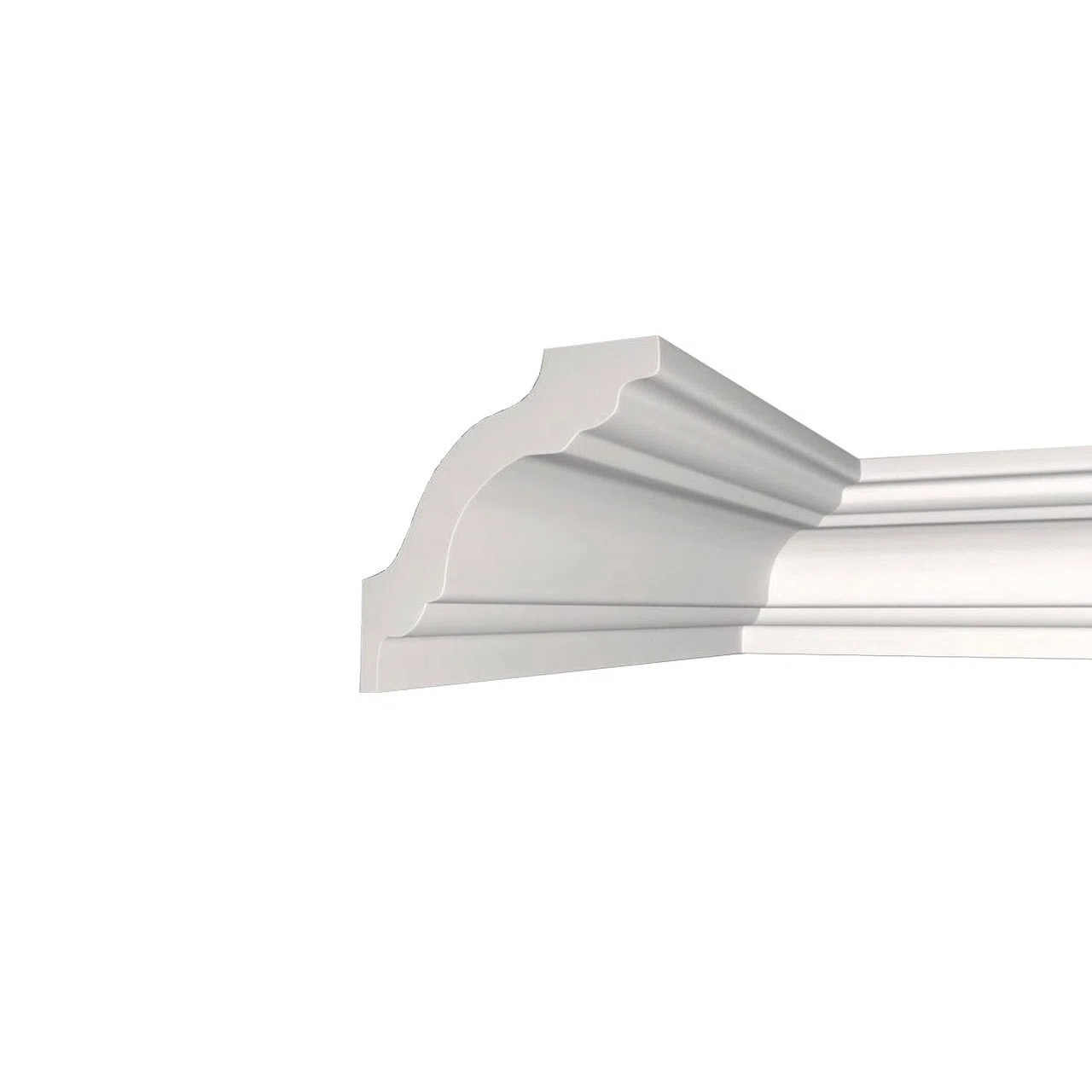 Brian 78.74"L x 6"W x 4.33"H x 4.33"D Glue-Up Styrofoam Crown Molding 32.5 ln. ft. (Set of 5) | Wayfair North America